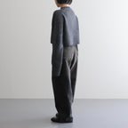 Rib Short Length P/O #CHARCOAL [I25AW-K1]