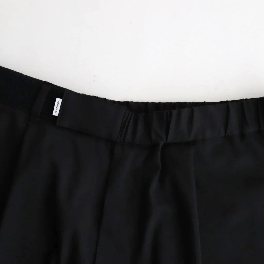 Solotex Twill Wide Chef Shorts #BLACK [GM261-40164B]
