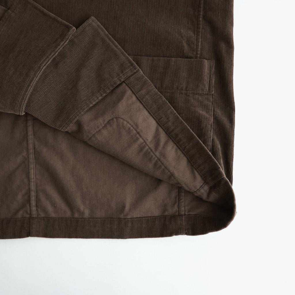 VINTAGE CORDUROY SINGLE BREASTED JACKET #BROWN [ST.1580]