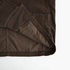 VINTAGE CORDUROY SINGLE BREASTED JACKET #BROWN [ST.1580]