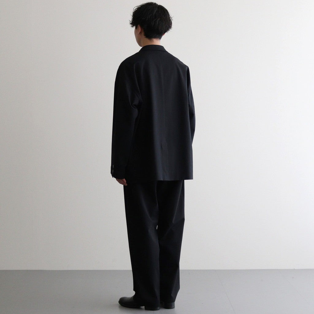 Compact Ponte Wide Tapered Chef Pants #BLACK [GM251-40179B]