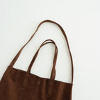 3WAY LARGE TOTE （OIL SUEDE） #COFFEE BROWN [L-1]