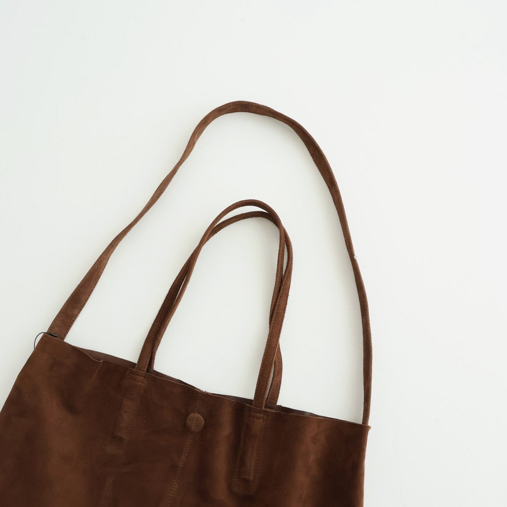 3WAY LARGE TOTE （OIL SUEDE） #COFFEE BROWN [L-1]