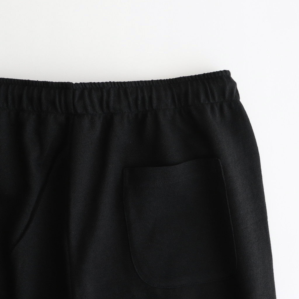 Hemp Knit Pants #Black [2501-019]