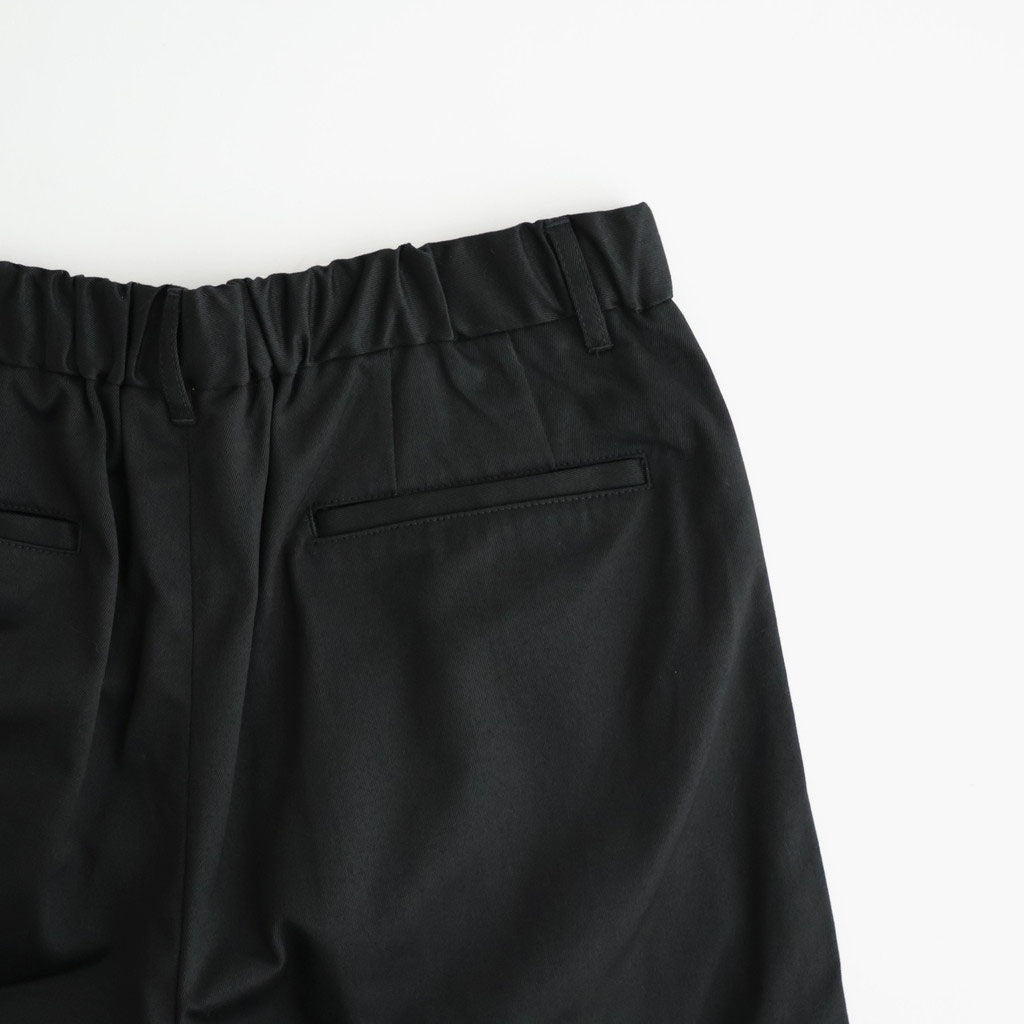 Westpoint Chino Wide Straight Trousers #BLACK [GM263-40165B]