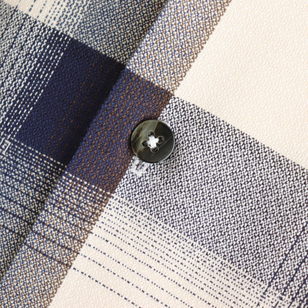 OMBRE HALF SLEEVE SHIRTS #NAVY OMBRE [25880501]