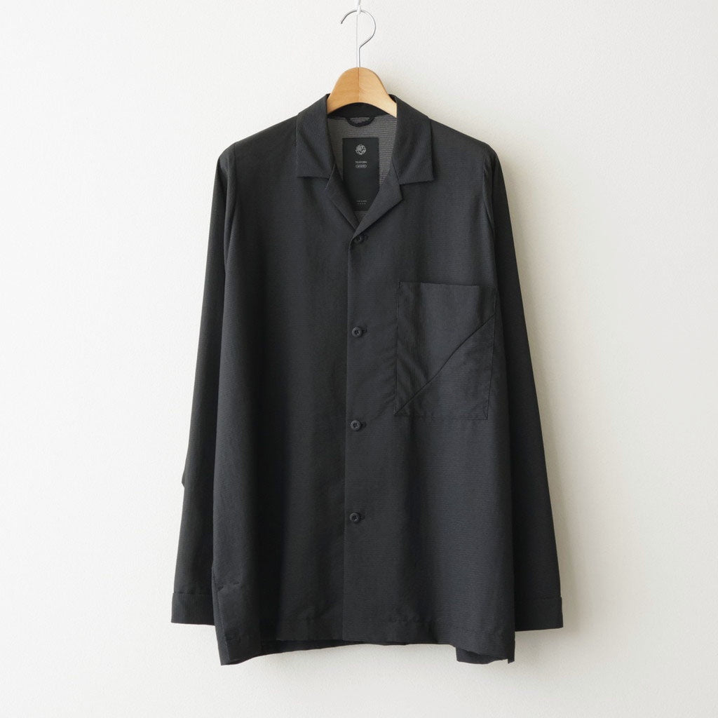 CAMBRIAN SHIRT GG #GRID BLACK [TT-CB-SHT-GG]