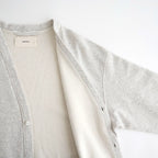 Cotton Brushed Cardigan #GRY [12620609]