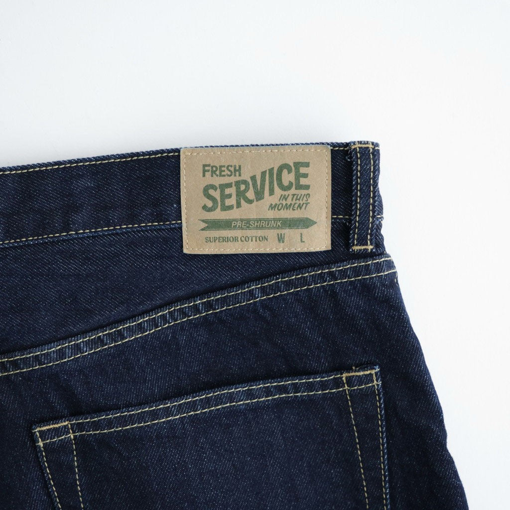 CORPORATE DENIM FIVE POCKET PANTS #ONE WASH [FSC263-40155OB]