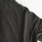 FMSTJK - ナイロンタッサー ガーメントダイ ショートモッズコート #92 Elephant Grey [SN_FR1002JK]