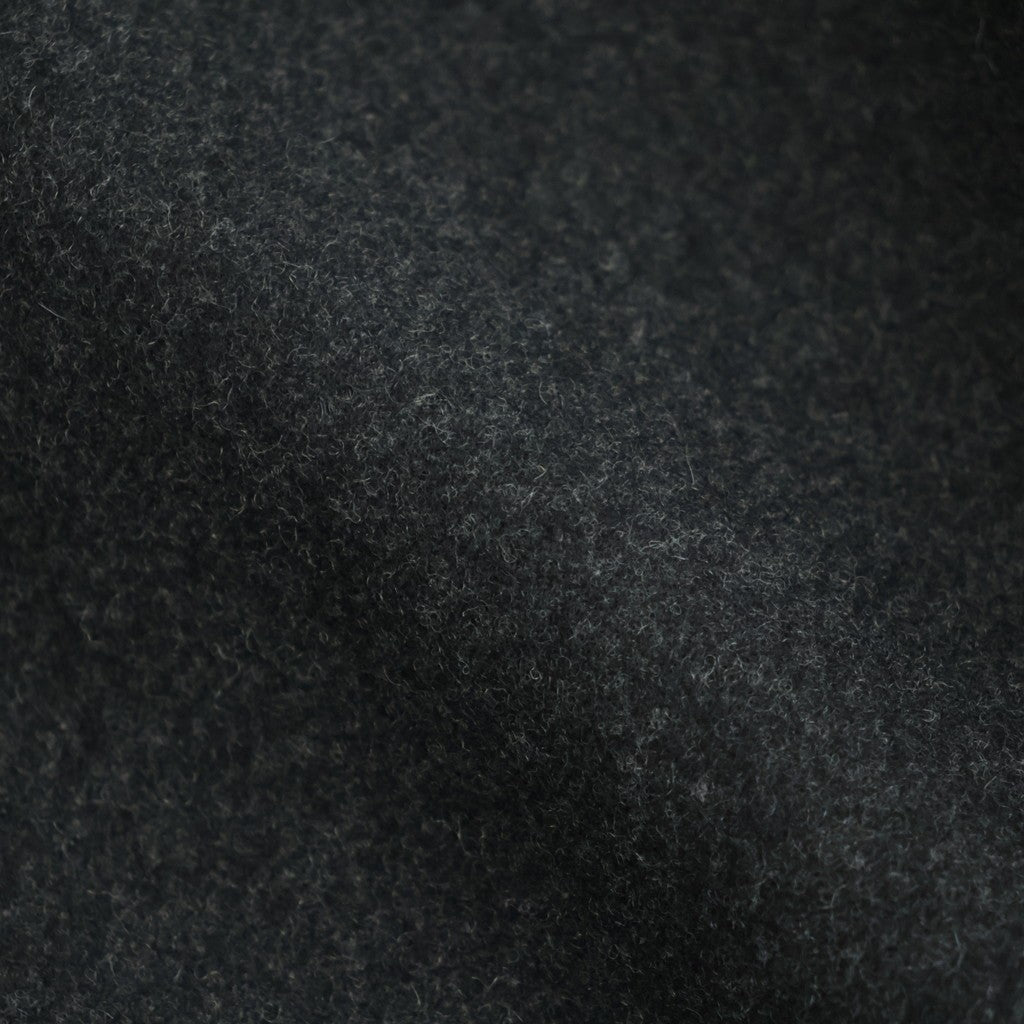 Wool Cashmere Double Breasted Rever Coat #Charcoal [YK26FW01317C]
