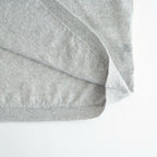 LINEN 14G Pull Over #LIGHT GREY [I26SS-K3]
