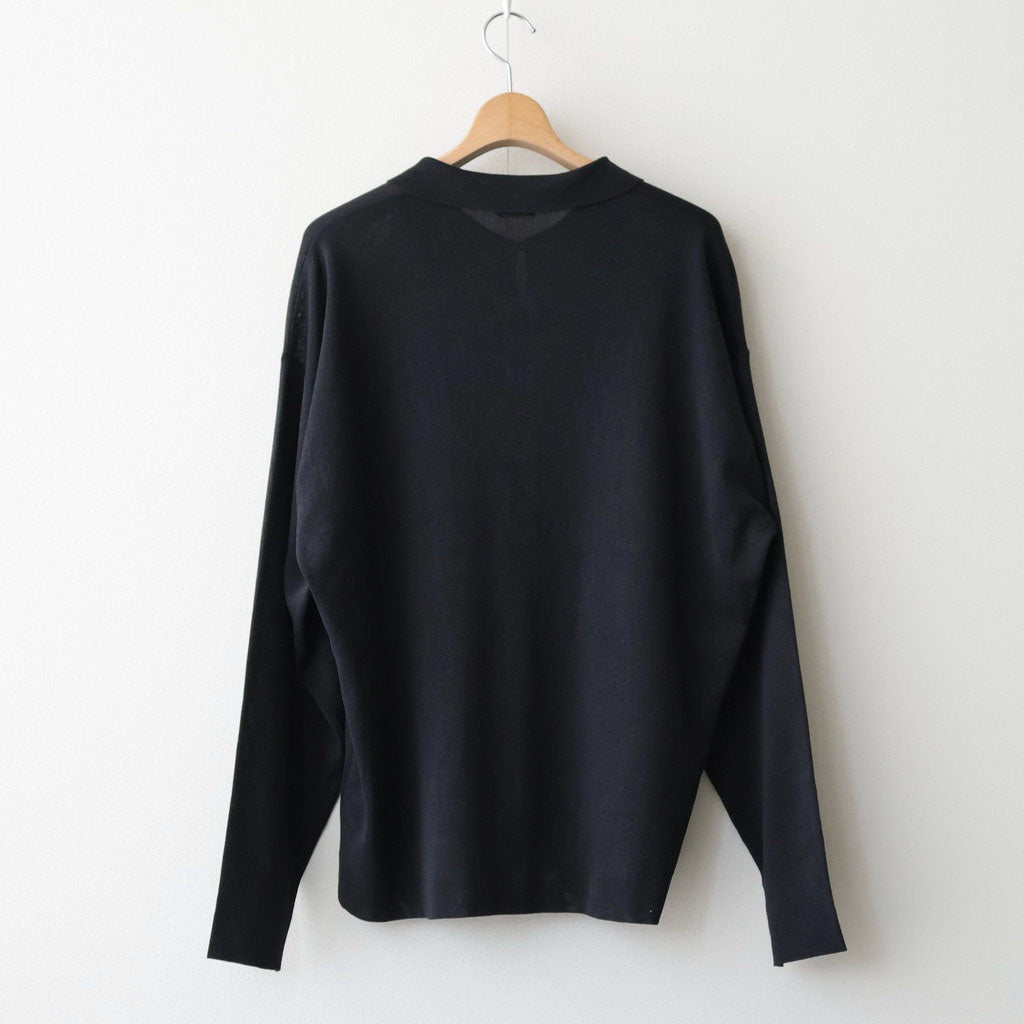 Washi L/S Skipper #BLACK [2601-015]