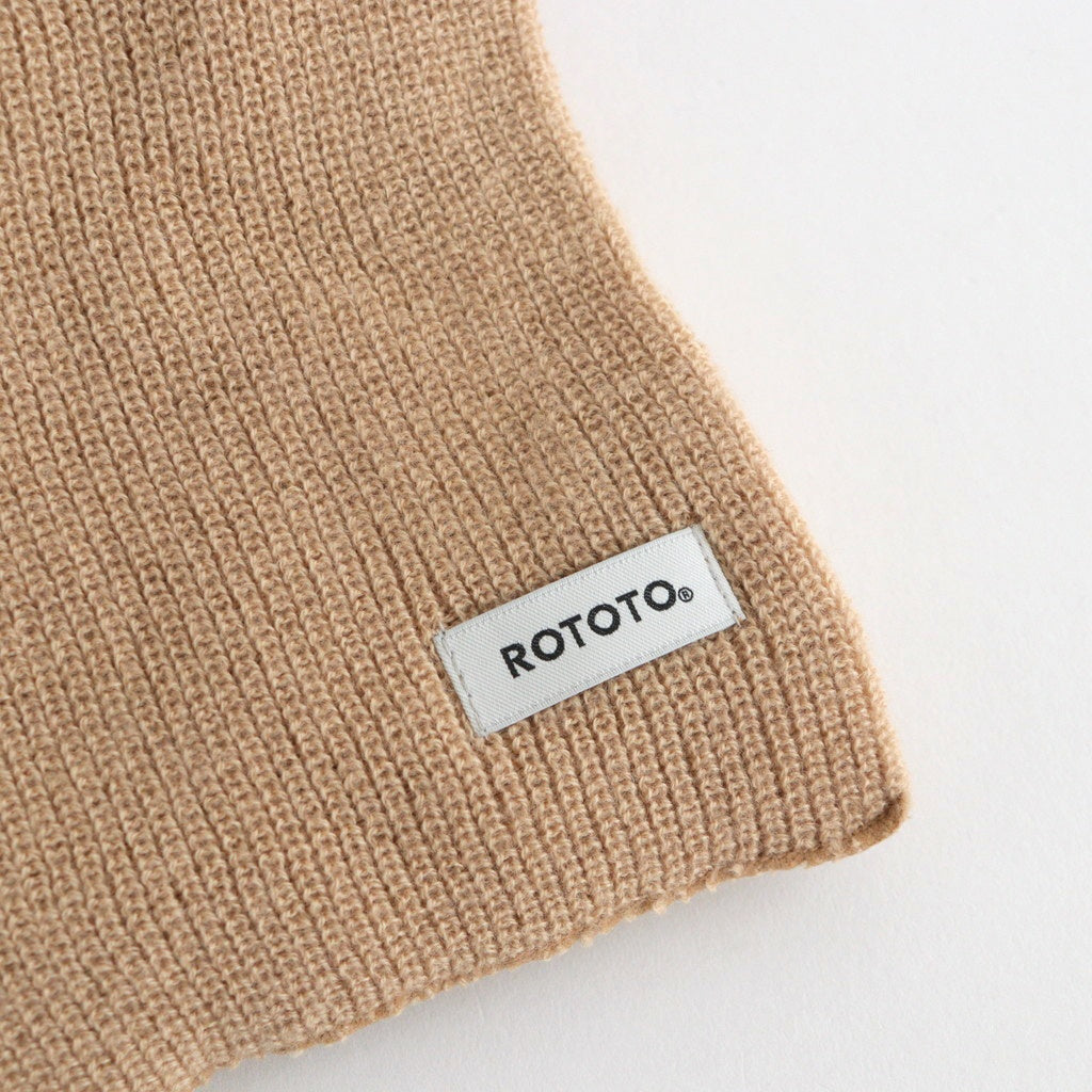 ROTOTO SOCKSTOLE #BEIGE [R5154-AW25]