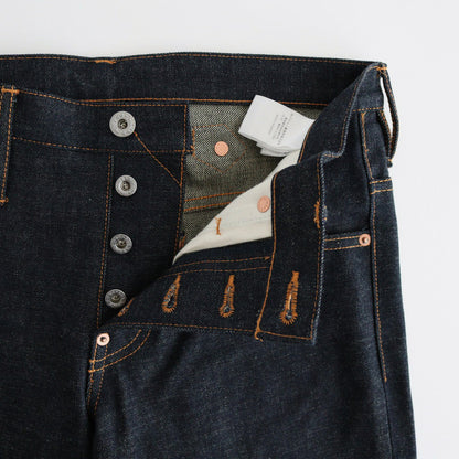 CLASSIC BELL BOTTOM DENIM PANTS #RIGID IINDIGO [CLASS007]