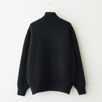 EXTRA FINE WOOL WARM KNIT TURTLE NECK LS #BLACK [ST.1290]