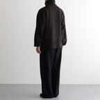 Wool Fleece Half Zip Pullover #BROWN [YK25FW01090B]