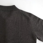 Scape Polo Wool Cardigan #Mole [AOEFKN011]
