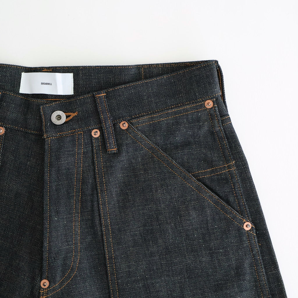 MODERN DENIM PANTS PAINTER #RIGID INDIGO [MODERN005]