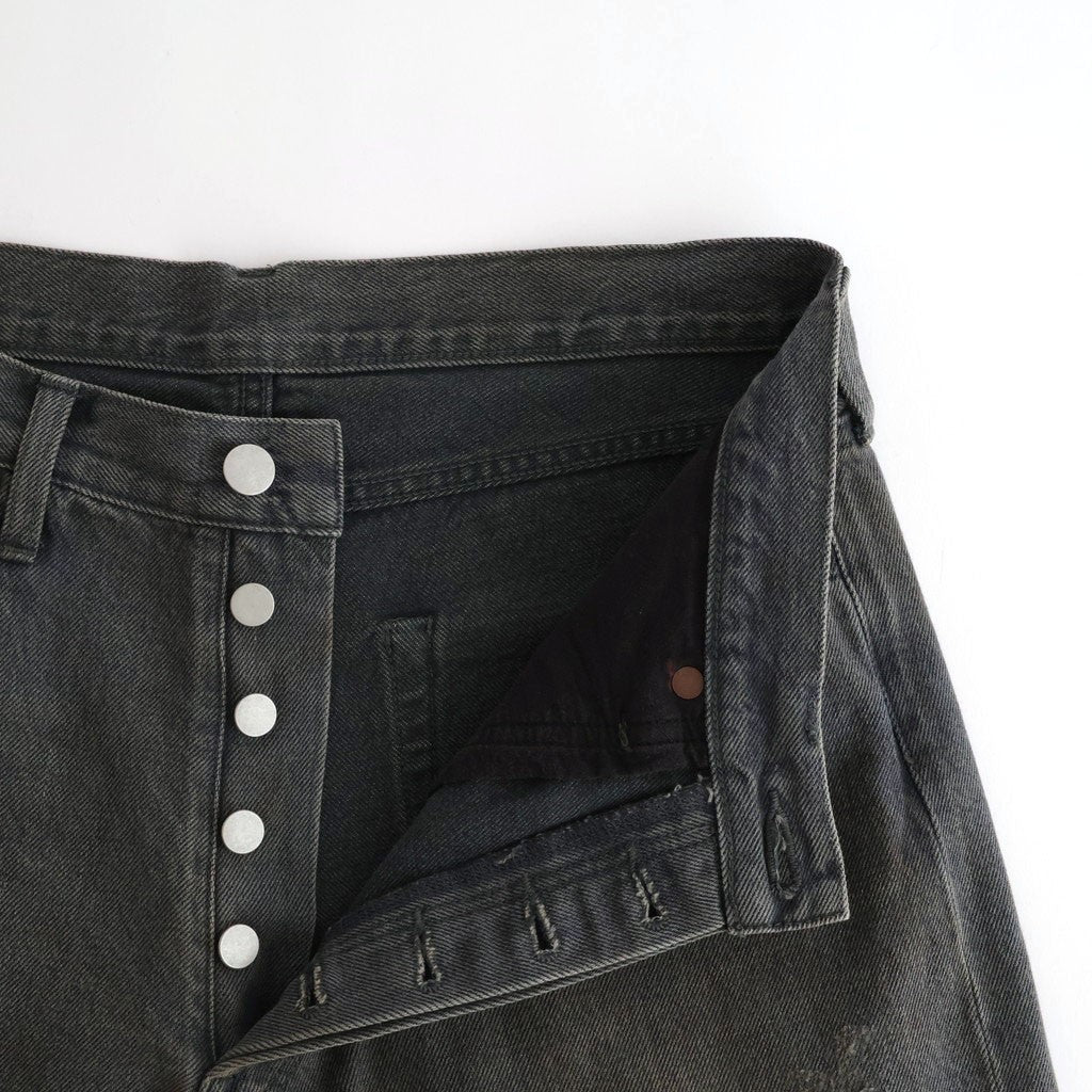 LOOSE DENIM JEANS #GREY [ST.1391]