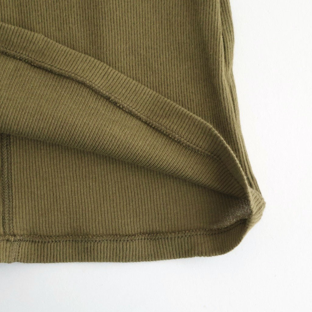 Gauze Teleco Tank Top #KHAKI [I26SS-CUT1]