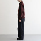Fine Gauge Skipper Sweater #BROWN [YK25FW01126S]