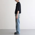 GIMA KNIT POLO SHIRTS #BLACK [25880601]