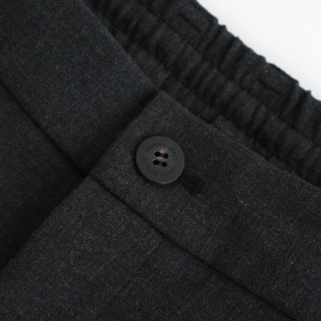 Habana Banded Slacks #Heather Charcoal [AOEFPT006]