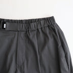 Solotex Twill Wide Chef Shorts #GRAY [GM251-40328B]
