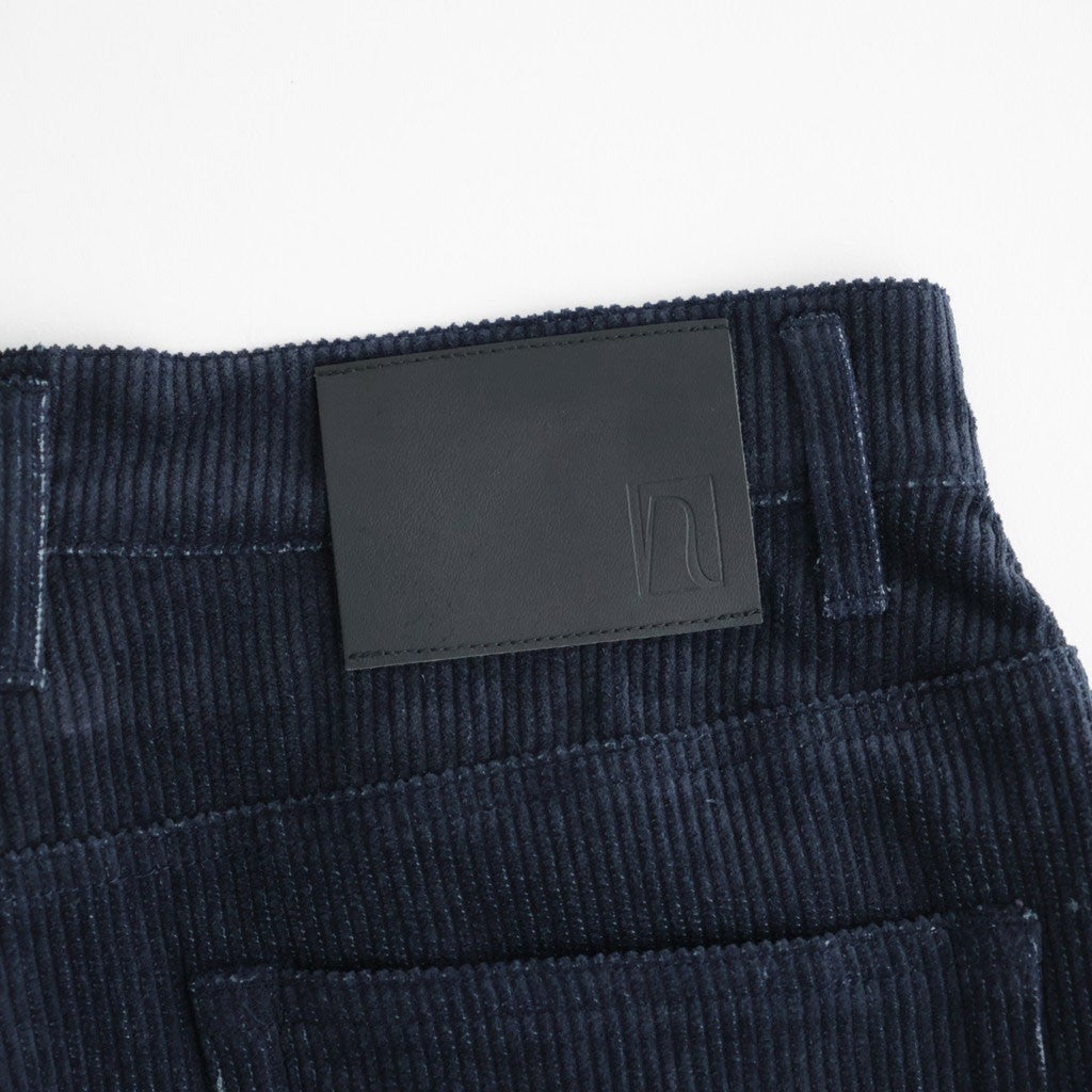 SUMI/INDIGO CORDUROY ASHLEY PANTS #INDIGO [N0059]