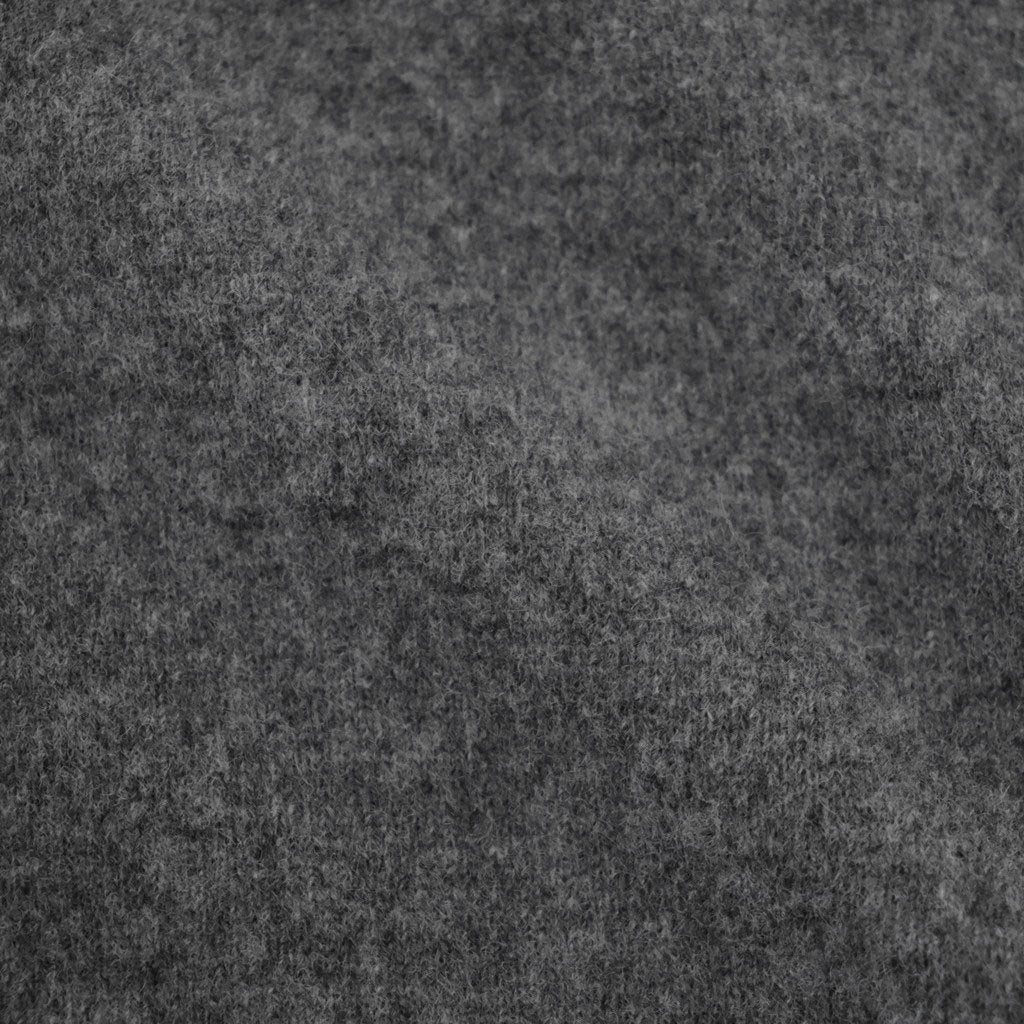EXTRA FINE WOOL KNIT SKIPPER #GREY [ST.1636]