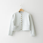 SMOOTH SOFT BD SWEAT CARDIGAN #PALE MINT [A26SC06TU]