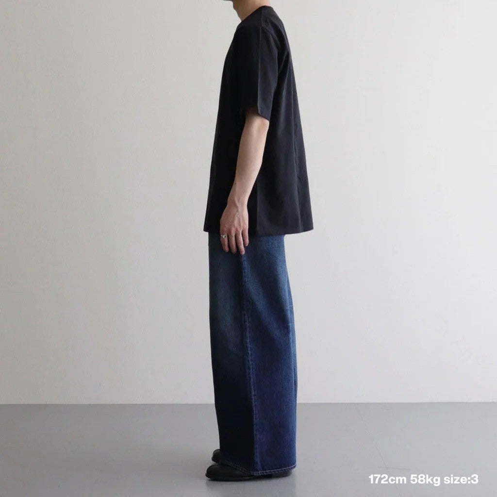 2-Pack Crew Neck Tee #BLACK [GU262-70013B]
