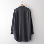 ヨークスリーブシャツ-P #SUMI [D224-T710-P]