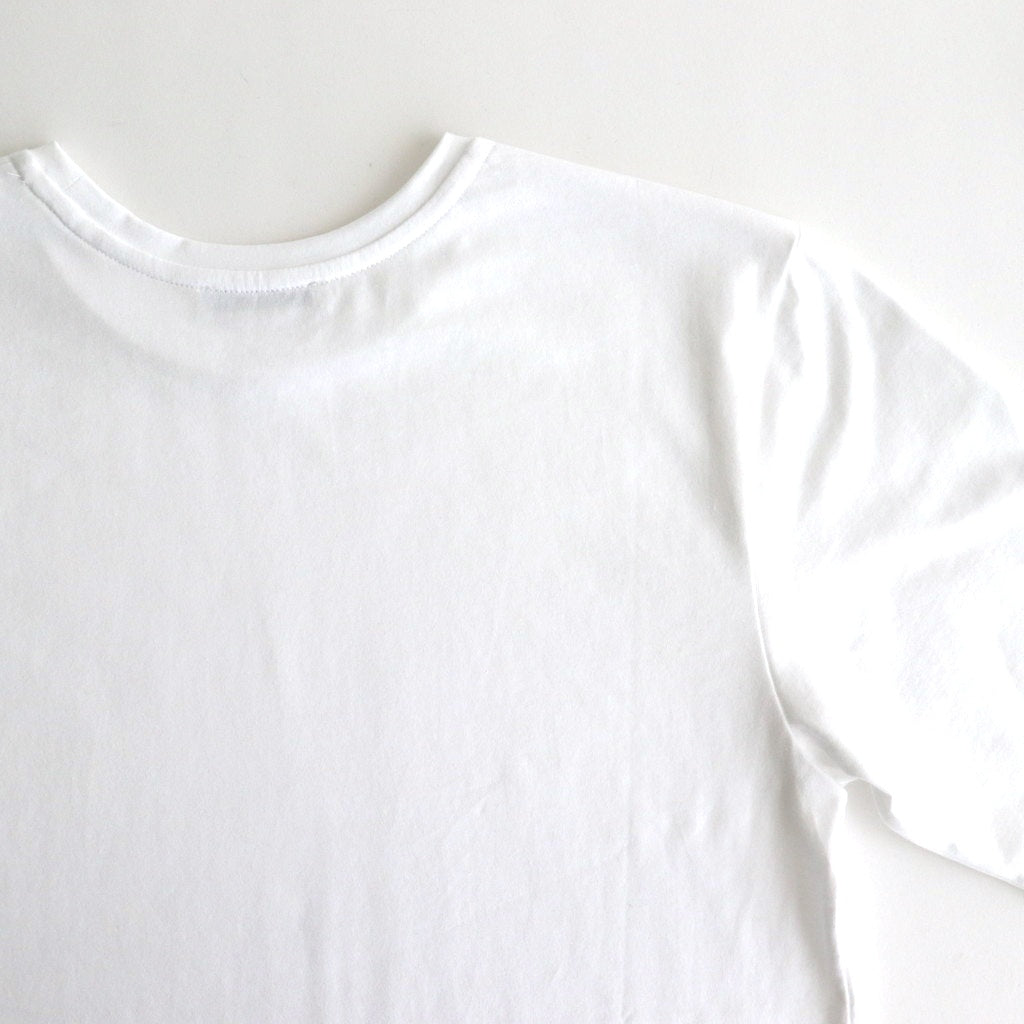 SUVIN 60/2 PERFECT SHORT-SLEEVE #WHITE [KKAGGM0013]