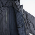 Puffer Military Coat #Charcoal [YK26FW01351C]