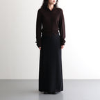 Washer Pencil Skirt #BLK [12610807]