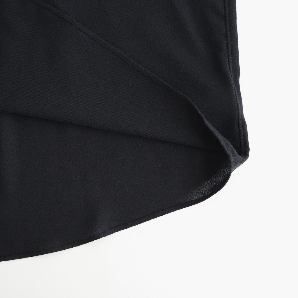 Viscose Viyella L/S Sleeping Shirt #BLACK [GM261-50456]