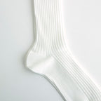 GIZA HIGH GAUGE SOCKS #WHITE [A00S02SX-W]