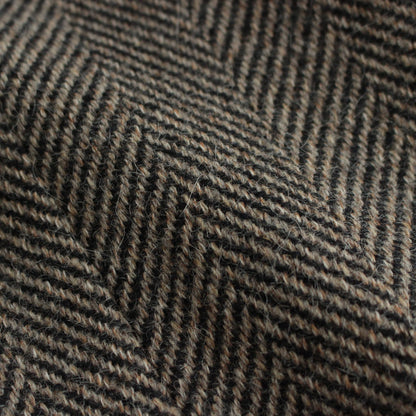 LAMA SHETLAND WOOL TWEED OVER JACKET #KHAKI TWEED [A24AJ06LS]