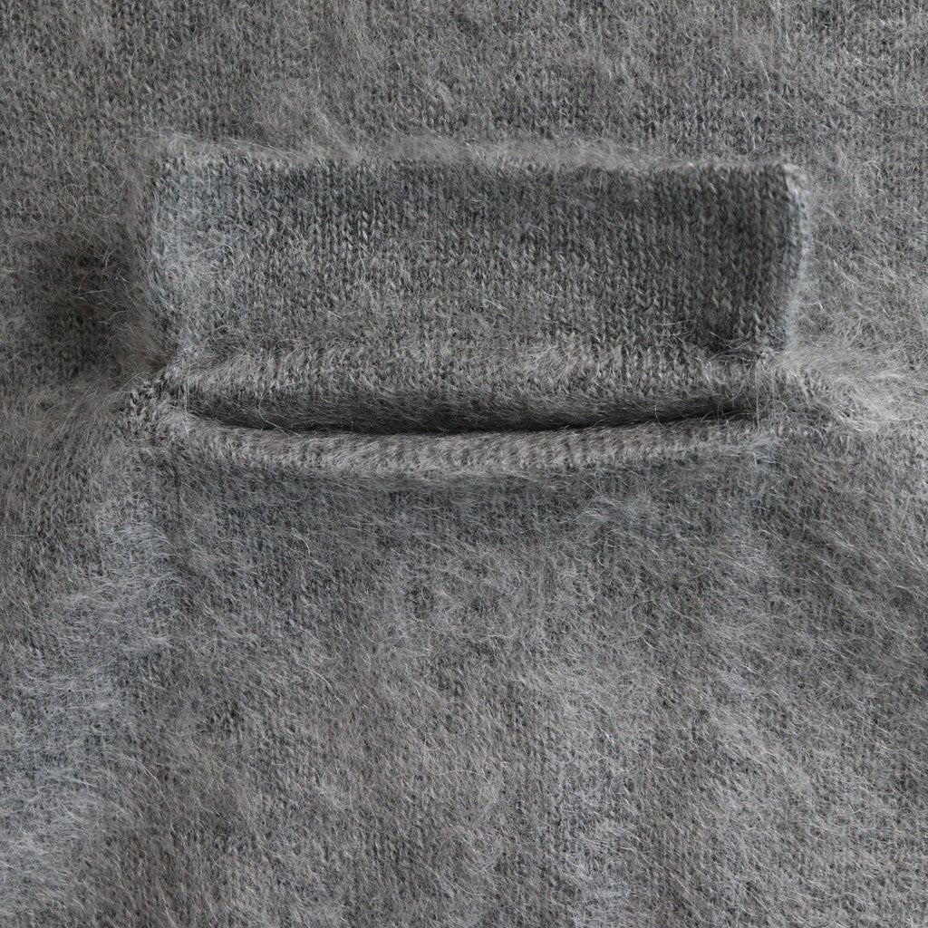 モヘアショートニットPO #GRAY [D225-K951]