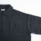 COMFORT TOUCH KNITTING SHIRTS #CHARCOAL GRAY [N0054]