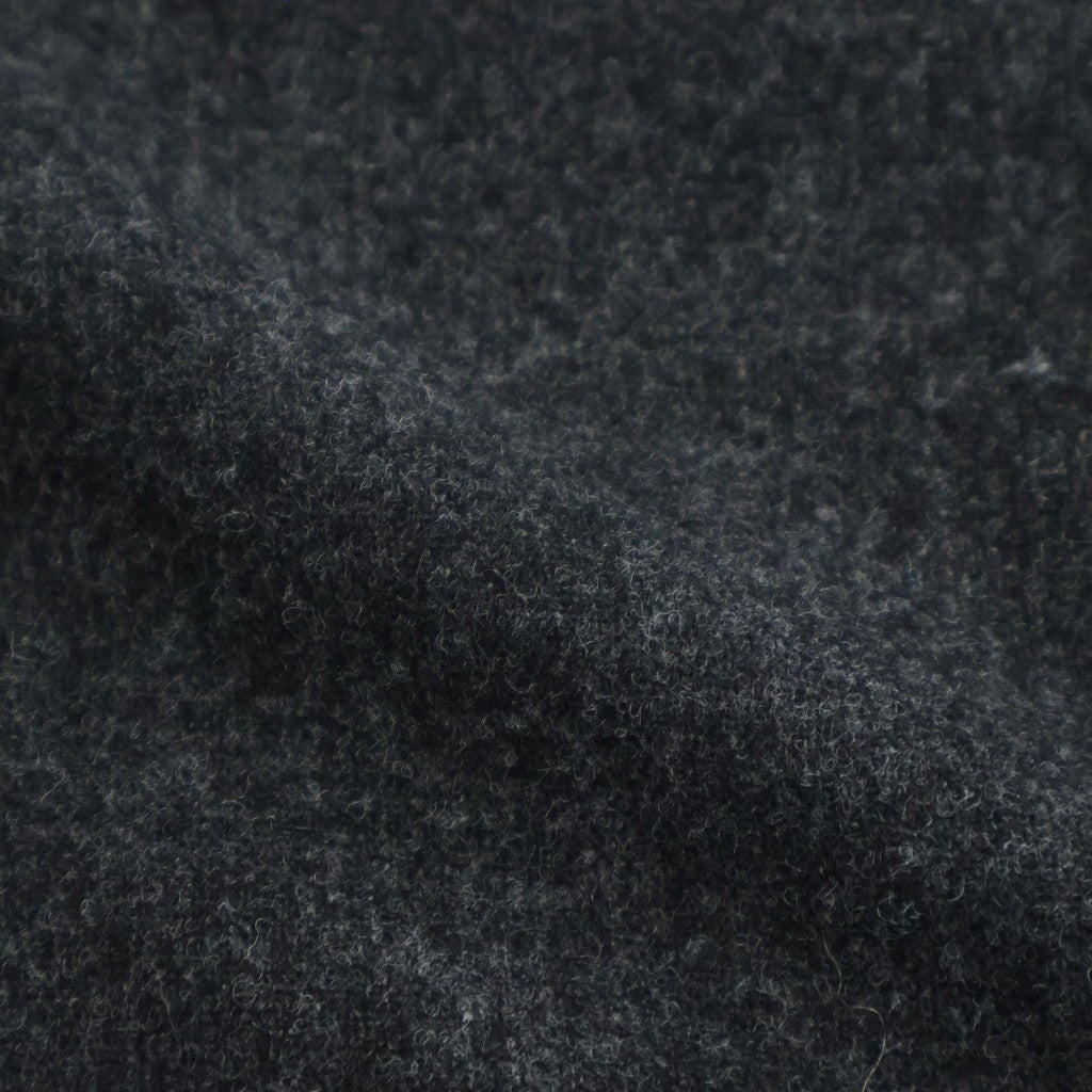 縮絨ウールワイドフーディー #CHARCOAL GRAY [D225-T391]