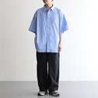 CORPORATE UNIFORM S/S SHIRT #L.BLUE [FSC252-50009B]