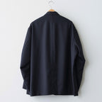 WOOL SERGE COLLEGE BLAZER #NAVY [FSC261-10212]