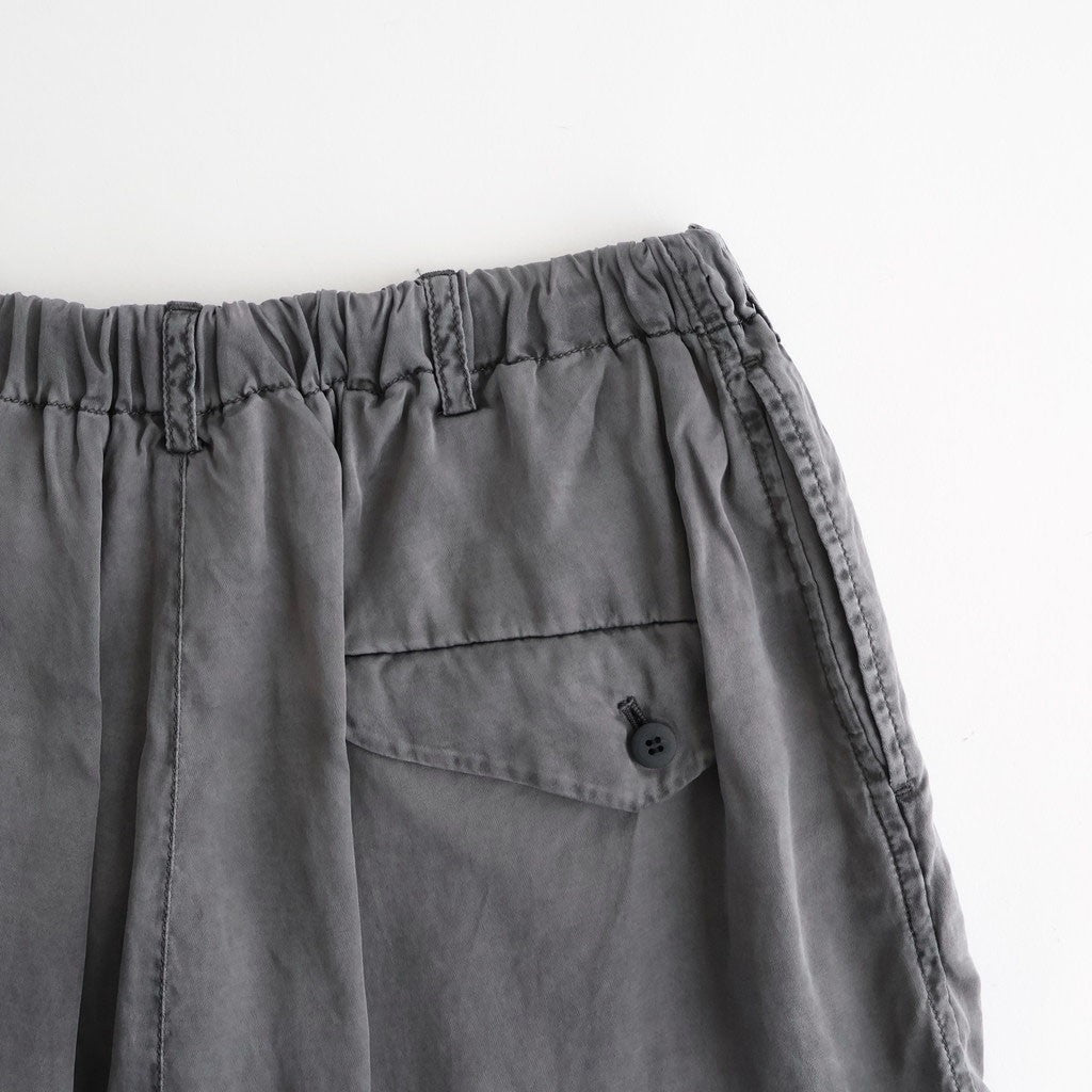 ピグメントBioキュプラハーフPT #CHARCOAL GRAY [D126-P360]