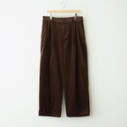 AIR CORDUROY WIDE TROUSERS #BROWN [FSC263-40087]