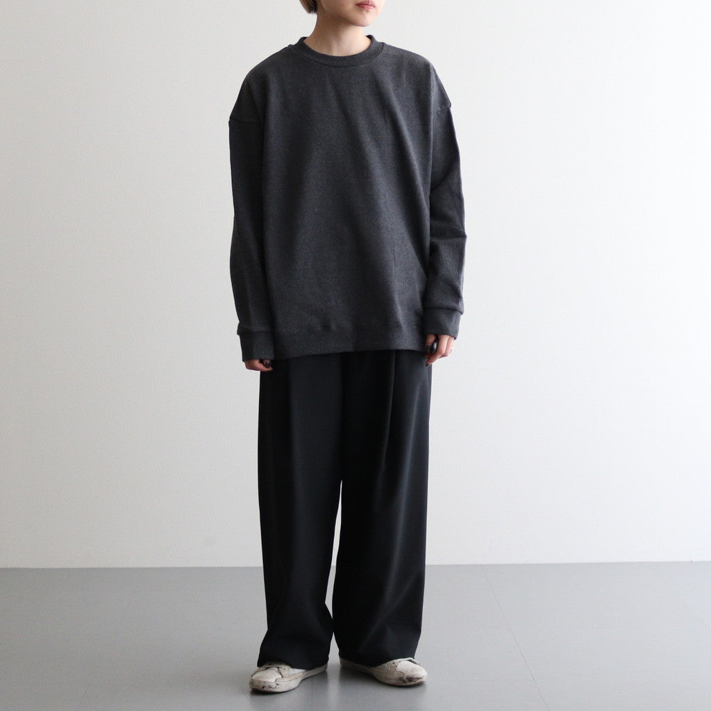 カラーチップSWトレーナー #CHARCOAL GRAY [D224-T985]