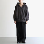 HALF ZIP HOODIE #PURPLE [25330901]