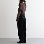 Chunky Corduroy Pants #BLK [12610703]